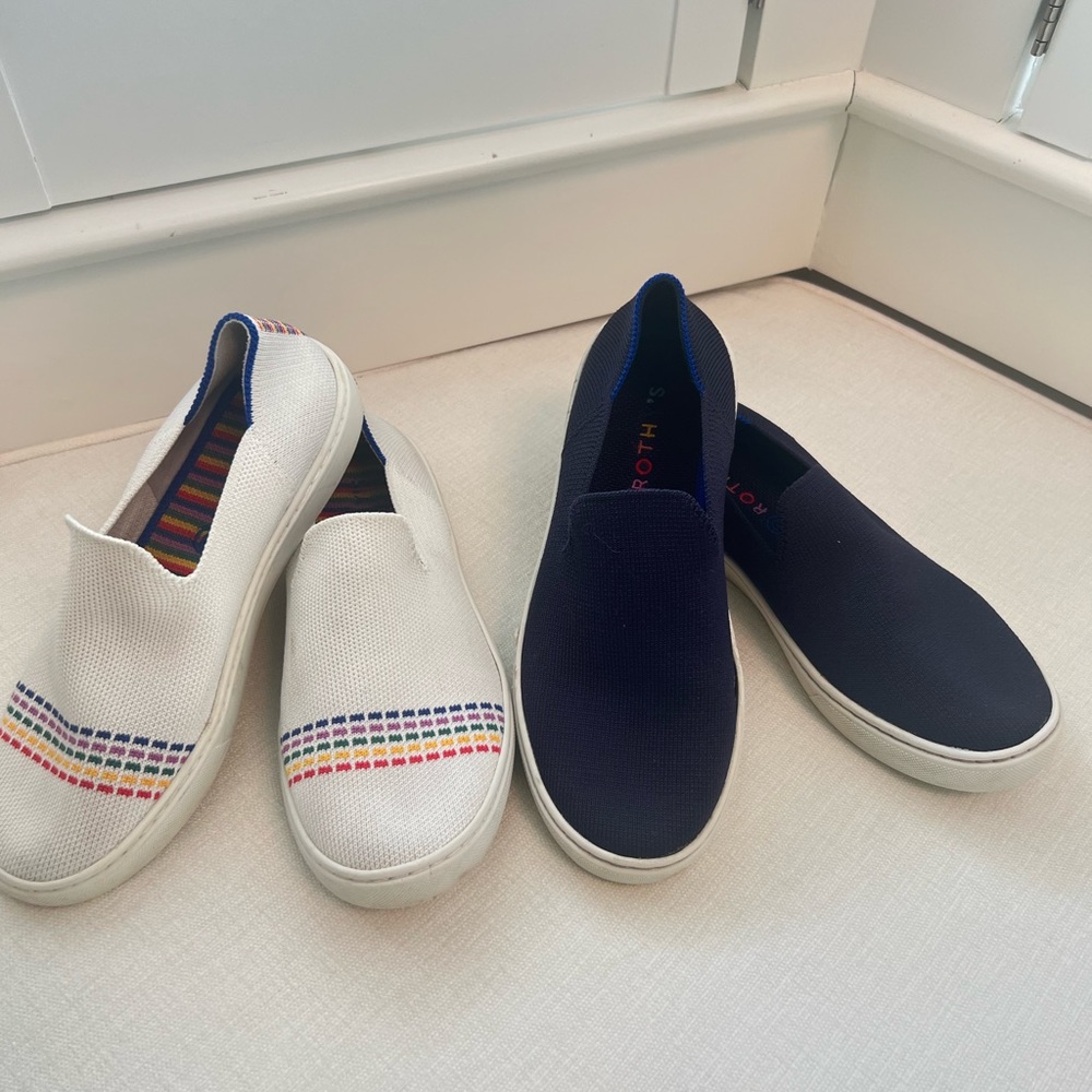 Set of TWO Kids Sneakers by ROTHYS - SIZE 4